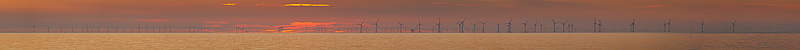 One hundred and thirty three windmills. Fine Art Landscape Photography by Gary Waidson