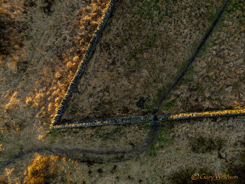 Acute Wall  Corner - Crompton Moor - Fine Art Landscape Photography by Gary Waidson 