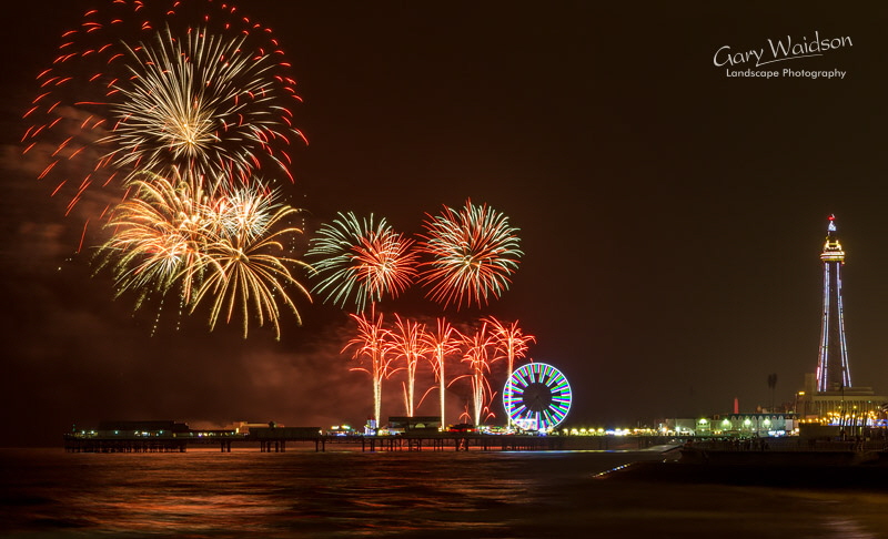 Blackpool Fireworks - © Waylandscape. Fine Art Landscape Photography by Gary Waidson Blackpool Fireworks - © Waylandscape. Fine Art Landscape Photography by Gary Waidson