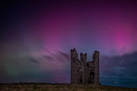 Dunstanborough - Aurora Borealis. 