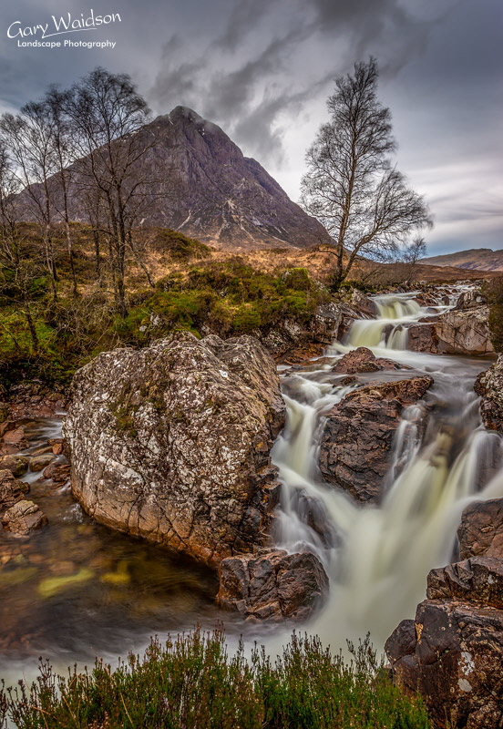 Etive Mor Waterfal - © Waylandscape. Fine Art Landscape Photography by Gary Waidson Etive Mor Waterfal - © Waylandscape. Fine Art Landscape Photography by Gary Waidson
