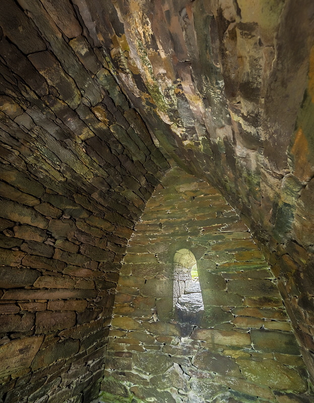 Gallarus Oratory Interior - Waylandscape. Fine Art Landscape Photography by Gary Waidson