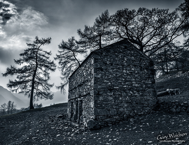 old barn, Langdale, Cumbria. Landscape photography by Gary Waidson. old barn, Langdale, Cumbria. Landscape photography by Gary Waidson.