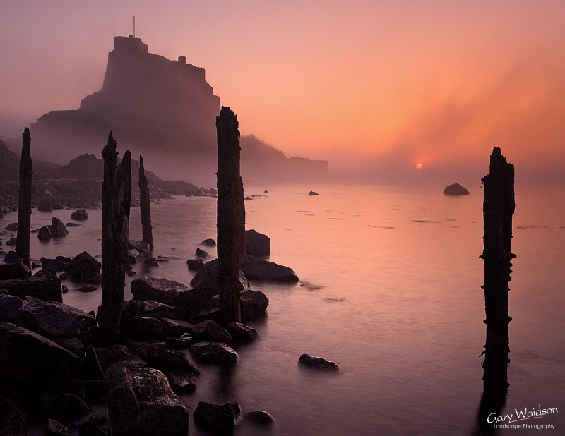 Lindisfarne Castle Sunrise. Fine Art Landscape Photography by Gary Waidson Lindisfarne Castle Sunrise. Fine Art Landscape Photography by Gary Waidson