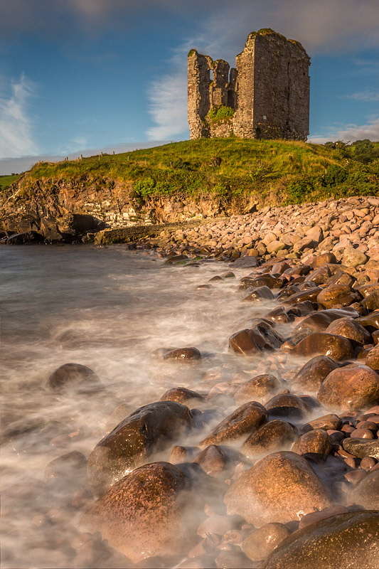 Minard Castle - Waylandscape. Fine Art Landscape Photography by Gary Waidson