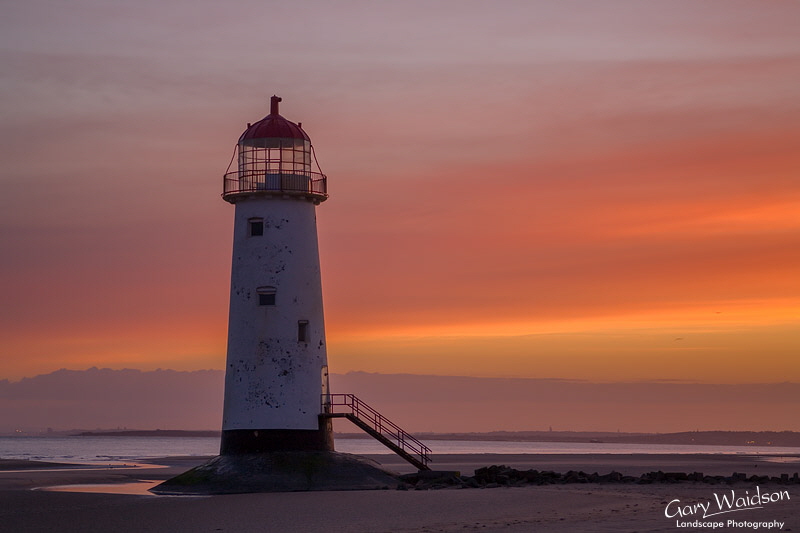 Point of Ayr lighthouse on Talacre Beach. Fine Art Landscape Photography by Gary Waidson Point of Ayr lighthouse on Talacre Beach. Fine Art Landscape Photography by Gary Waidson
