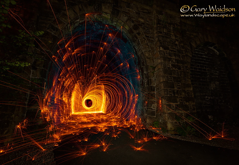 Fire Spiral II - Fine Art Landscape Photography by Gary Waidson Fire Spiral II - Fine Art Landscape Photography by Gary Waidson