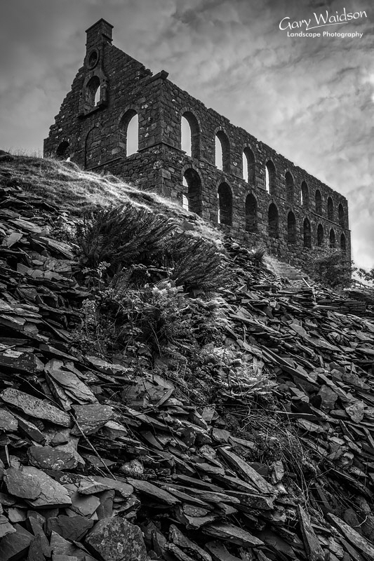 Ty Mawr, Ynys Y Pandy Slate Mill. Fine Art Landscape Photography by Gary Waidson Ty Mawr, Ynys Y Pandy Slate Mill. Fine Art Landscape Photography by Gary Waidson